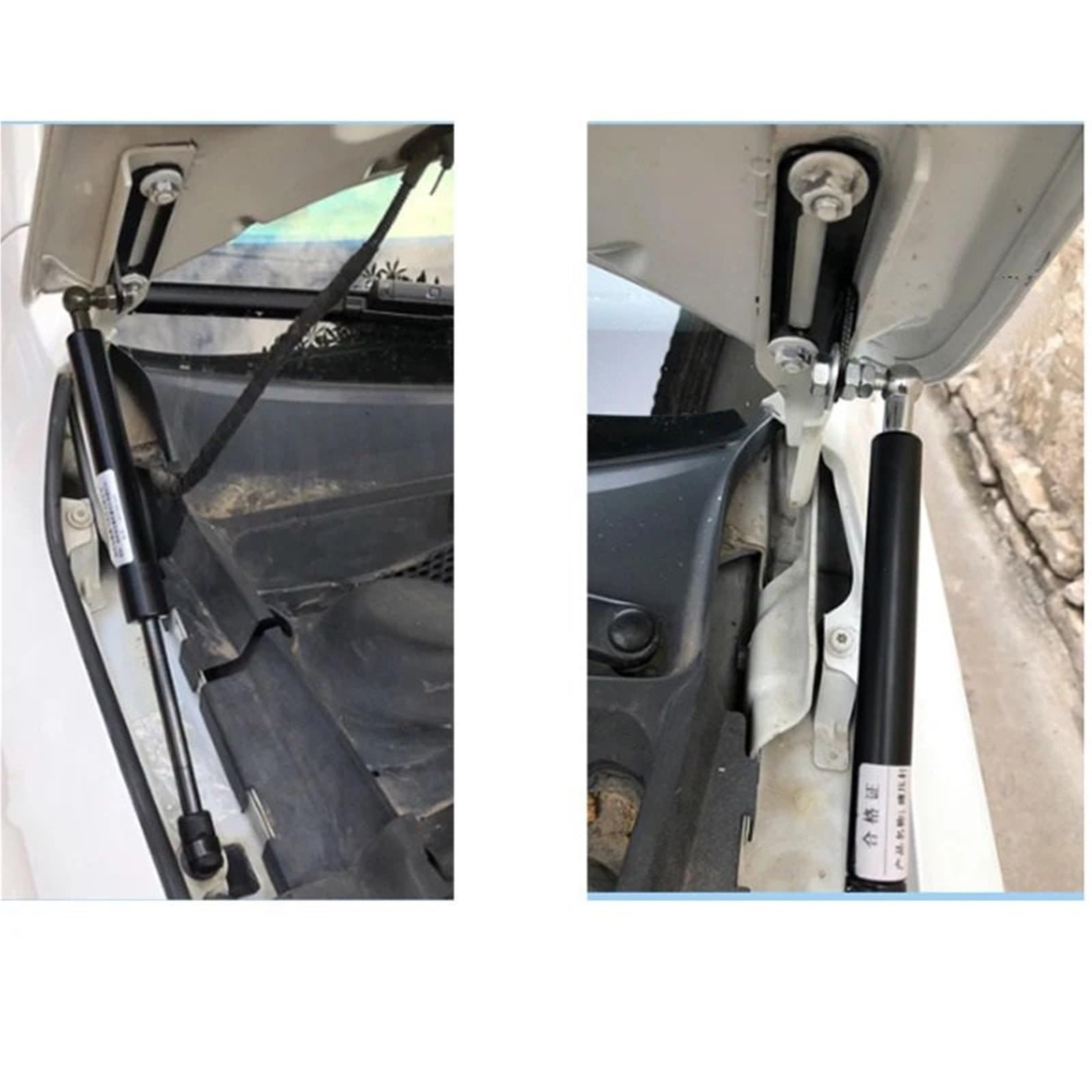 wspornik do podnoszenia sprężyny gazowej Pasuje Do Volkswagena VW, Jetty MK6 2012-2017, Maski Przedniej, Hydraulicznego Pręta Podtrzymującego Silnik, Sprężyny Amortyzatorów