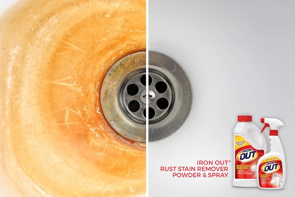 Spray Gel Rust Stain Remover, Remove And Prevent Rust Stains In