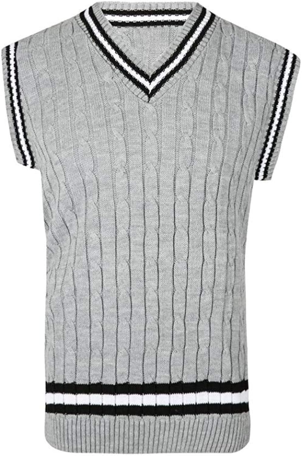 Mens Jumpers Sleeveless Cricket Causal Jumpers Amazon.co.uk Clothing