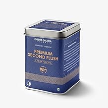 Gopaldhara Darjeeling Premium Second Flush Black Tea 100g Tin Can - Special FTGFOP1 Fresh Summer Muscatel Tea From the Highest Elevation 7000Feet.