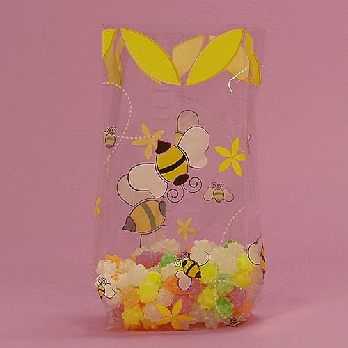 Miniatura 1 de Bumblebee Claro bolsas de violonchelo9,5x 2,5x 4en., Transparente, 20