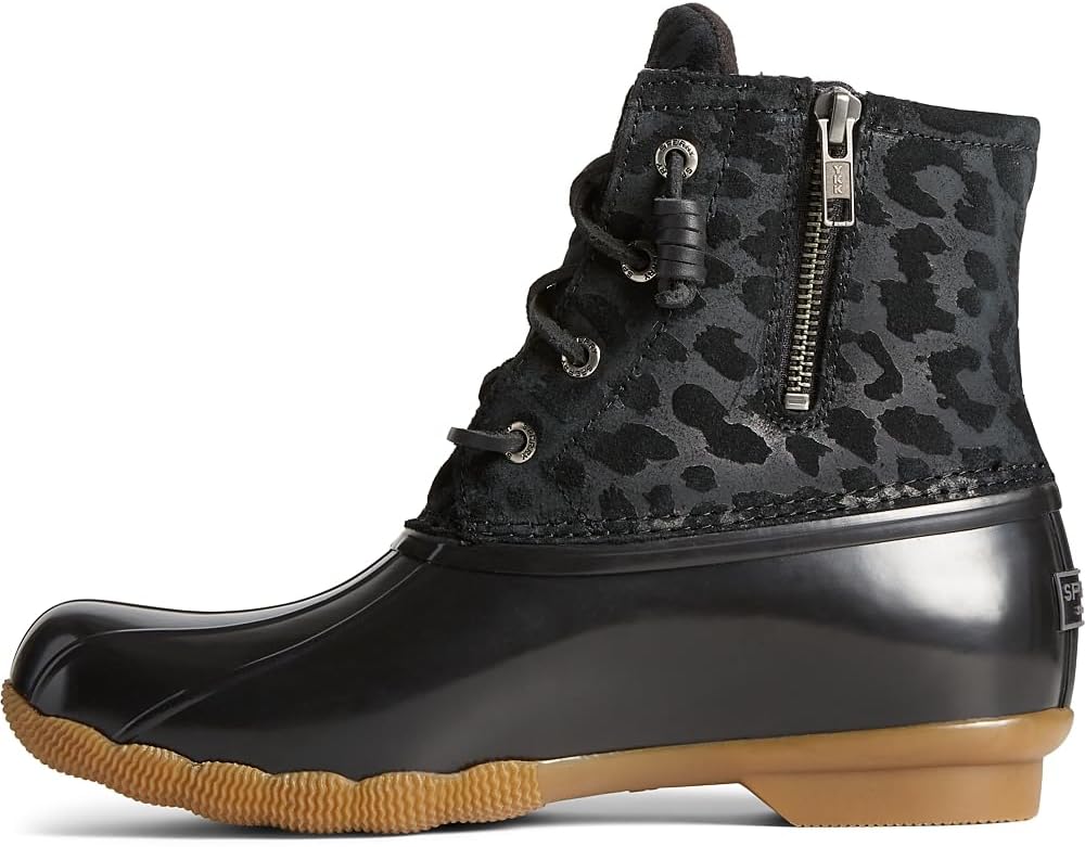 Sperry womens Saltwater Cheetah Duck Boot - Image 4