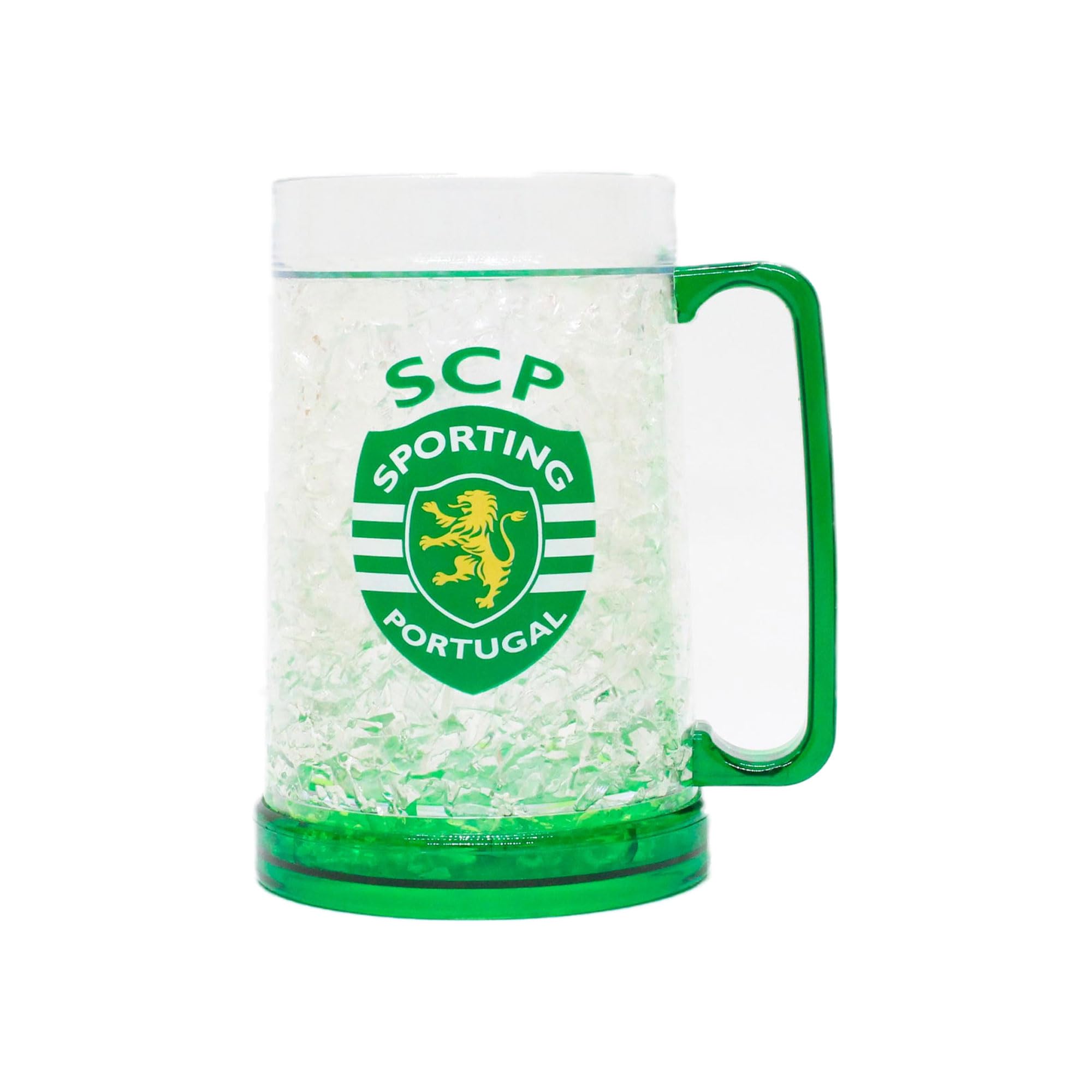 Sporting Lisbon CP - Jarra oficial para congelar bebidas frías (16 cm de altura)