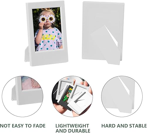 Miniatura 4 de Mini marcos de fotos de 3 pulgadas para Fujifilm Instax Mini 1211987+EVO Classic Polaroid 2 x 3 marco tamaño cartera foto escritorio pantalla negro