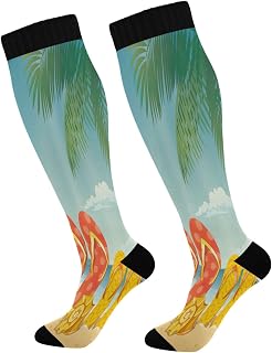 874 Crew Athletic Socks Summer Elements Running Socks Non Slip Walking Socks Long Calf Socks For Hiking Running Sports 40cm