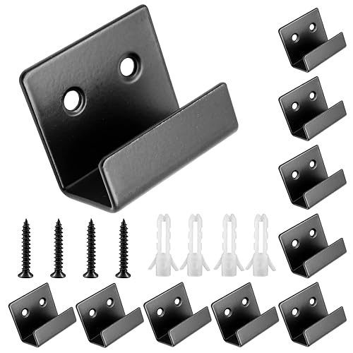 Luomorgo 10 Pcs Tile Display Wall Hanger, Stainless Steel Wall