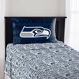 The Northwest Company NFL Seattle Seahawks Anthem Twin Sheet Set