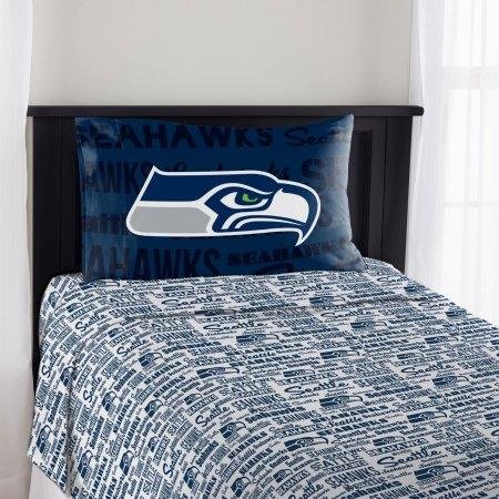 The Northwest Company NFL Seattle Seahawks Anthem Twin Sheet Set