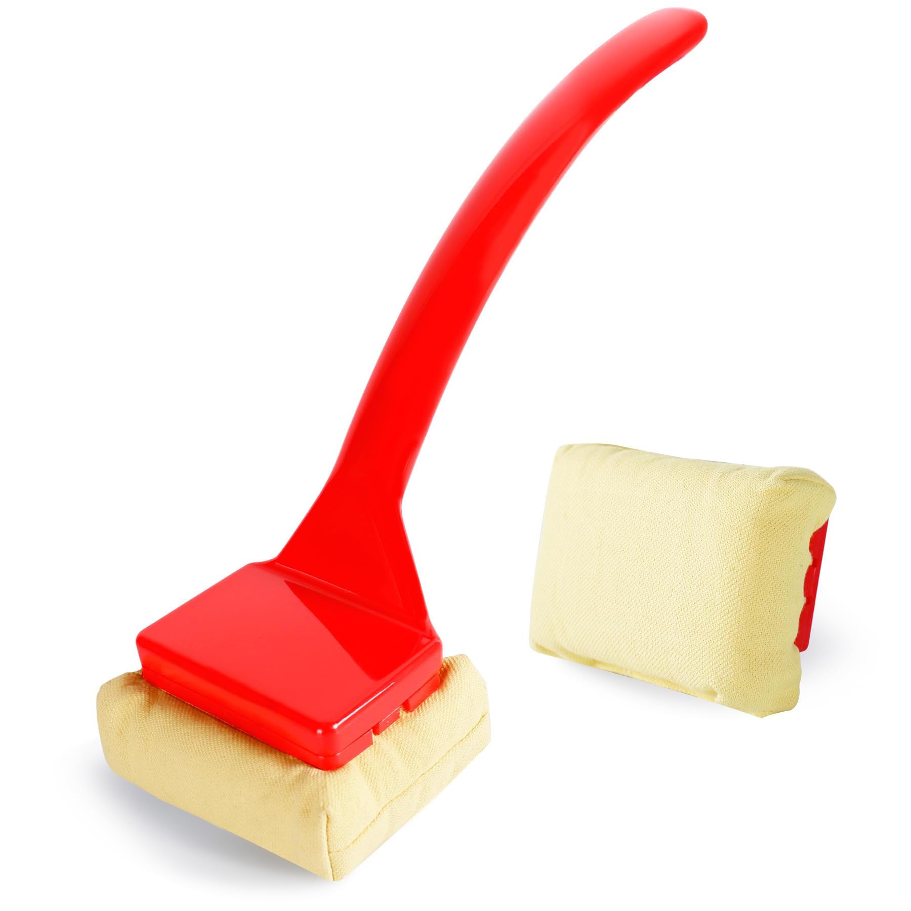 Safe Grill Brush, Free BBQ Brush for Grill Cleaning, Grill Brush for Outdoor, Steam Cleaner Brush with Replaceable Cleaning Head for Stainless-Steel Grates or Cast Iron