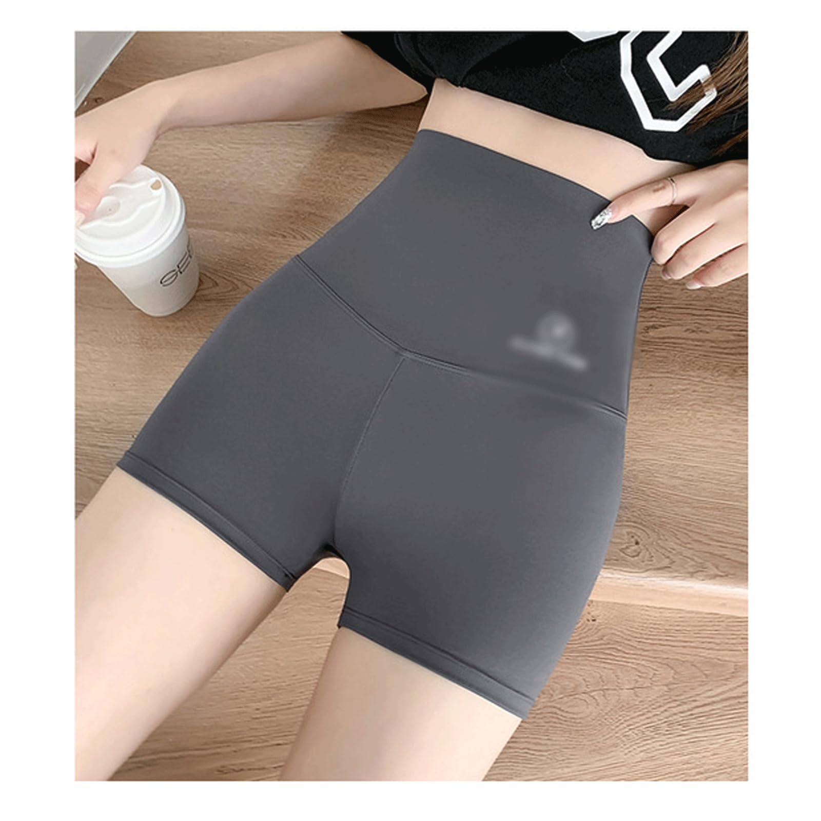 Amazon.co.jp: 女性ショートレギンス スポーツタイツショート女性サメ