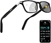 AI Translation Smart Glasses with Bluetooth, 160+ Languages, Color-Changing Lenses, Built-in Speaker & Clear Audio, Real-Time Voice Translator Smart Sunglasses for Travel, Meetings Use