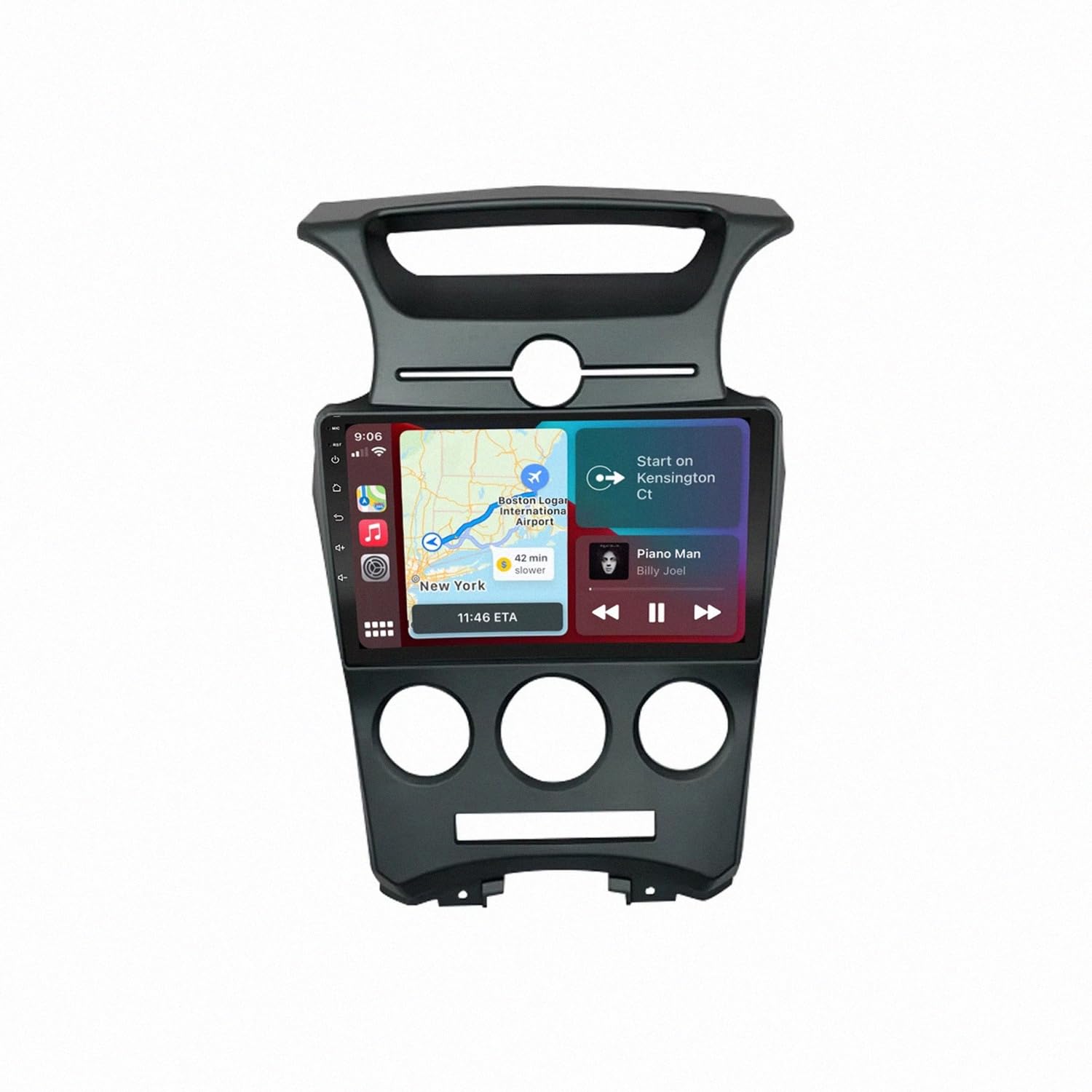 Touchscreen Stereo 2 Din für Mazda BT50 BT-50 2011-2020 Bildschirm mit Bluetooth-Freisprecheinrichtung, Sprachassistent, Live-Navigation, Mirrorlink, Aux, 4 Kern 2G+32G