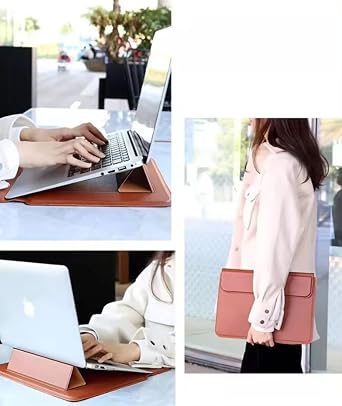 Brown Laptop Sleeve 11-13.3 Inch ONLY MacBook Air 13.3 13.6 Pro 13.3 A1466 A1932 A2179 A2337 A2681 A3113 Dell XPS 13 HP EliteBook 830 Lenovo Yoga Pro Business, Not for 14-16