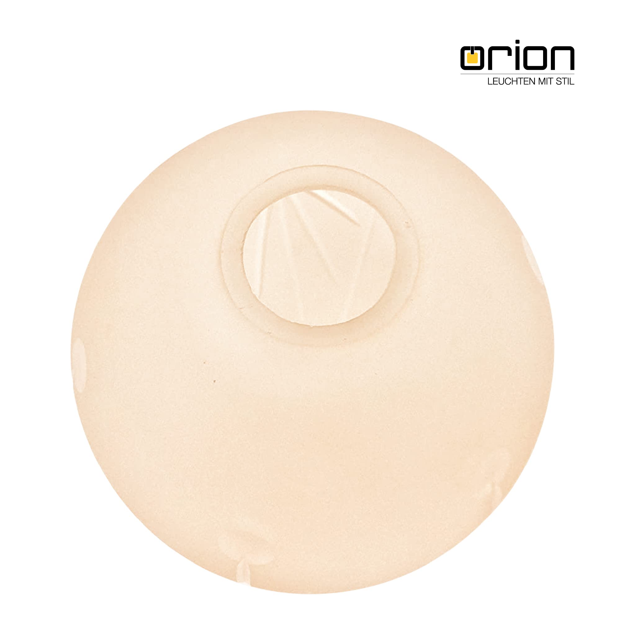 Paralume Sfera Vetro Opale - Ø150mm, Con Foro Per Fissaggio - Foto 13