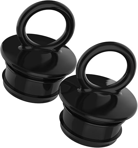 Tapón de drenaje de PVC a presión para barco compatible con tubos de drenaje T-H Marine Overflow, para desagües pasantes de casco de 1-12 pulgadas,