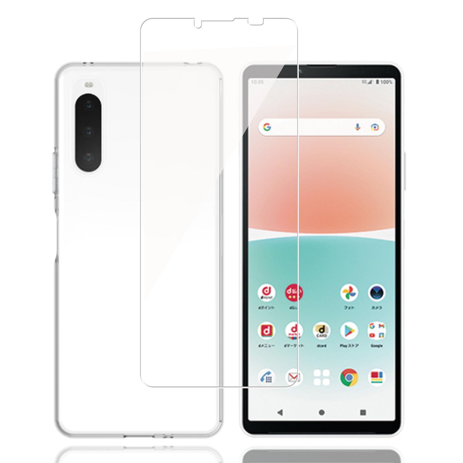 Xperia - SONY Xperia 10 IV ホワイト＋　ガラスフィルム　ケース　セット Amazon.co.jp: 対応 Xperia 10 IV SO-52C SOG07 用の ケース +