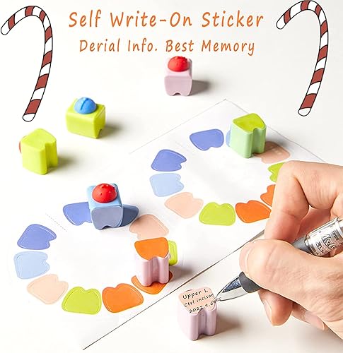 Miniatura 2 de Tiyoha Caja de dientes de bebé para recuerdos de la infancia, organizador de recuerdos de dientes para bebés, regalos significativos, caja de hadas