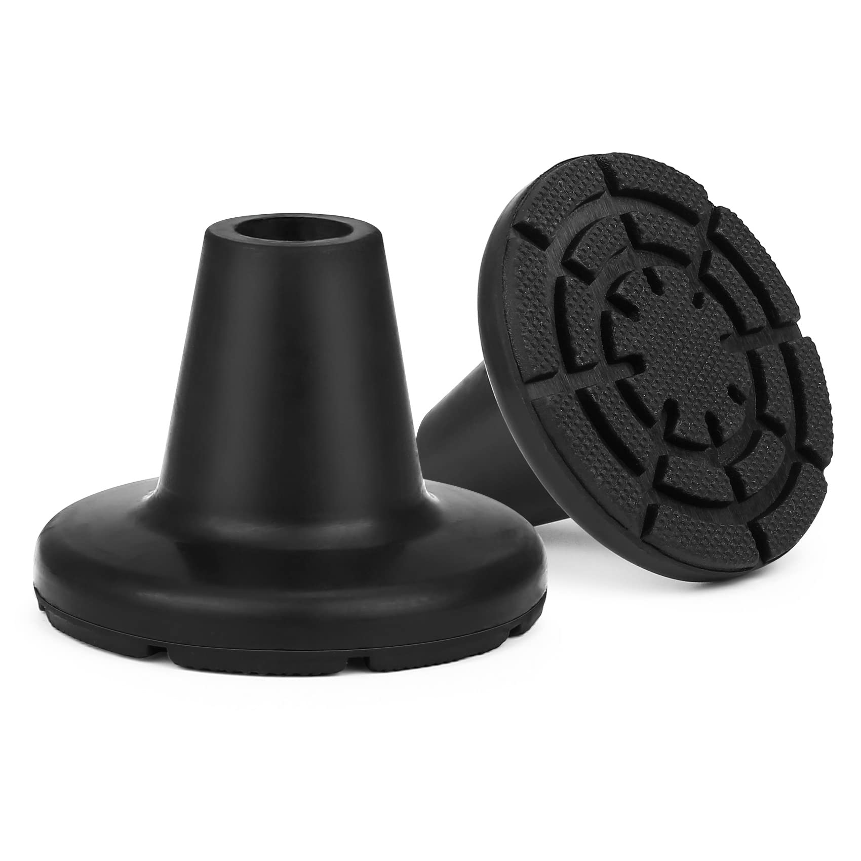 Buy Beyoung 2 Pack Rubber Cane Tips 3/4 Inch Heavy Duty Walking Cane