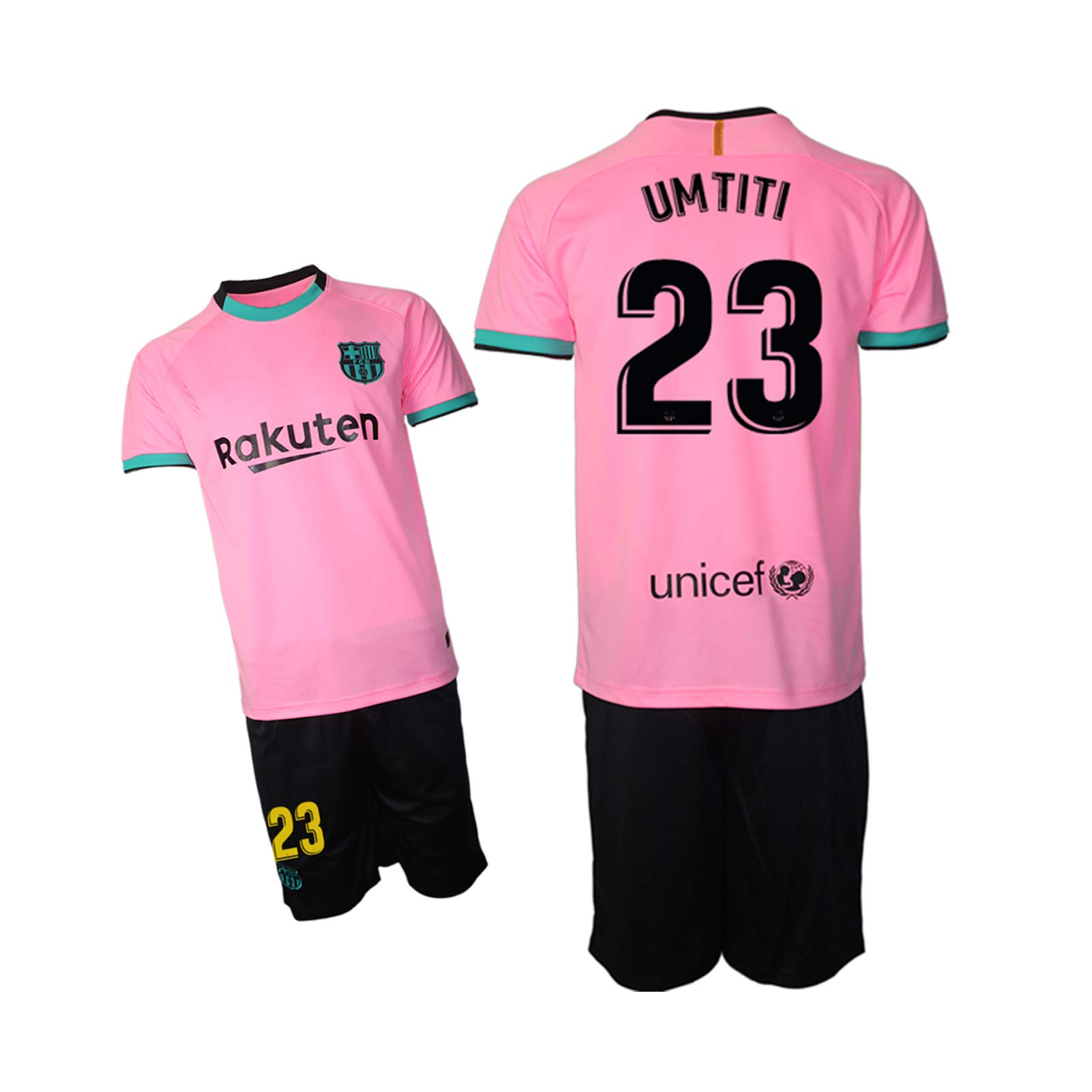 Amazon.com: WYUN # 23 Jersey de fútbol para fanáticos de Umtiti, Umtiti  Away Home Football Fan Running Maillot de entrenamiento, adecuado para  niños y hombres 2 piezas Top + pantalones cortos. :