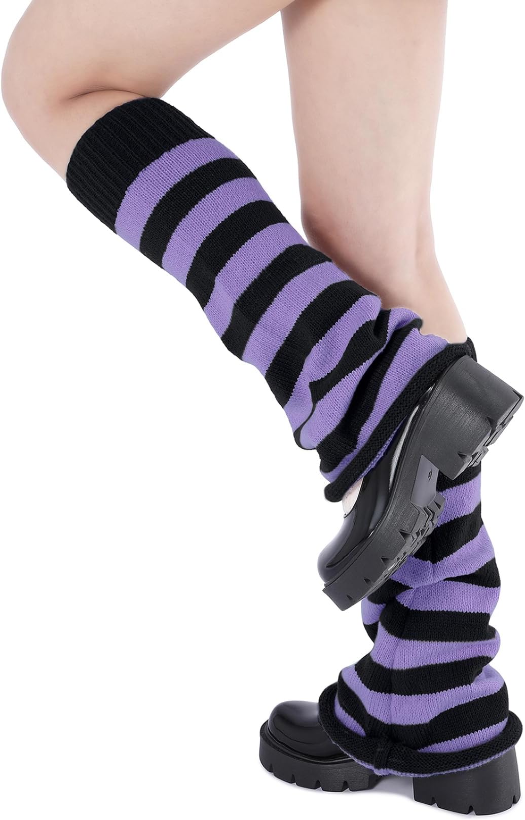 Leg Warmers for Women Girls Kawaii Y2K Leg Warmers Cutecore Gyaru Leg Warmer Goth Lolita Accessories