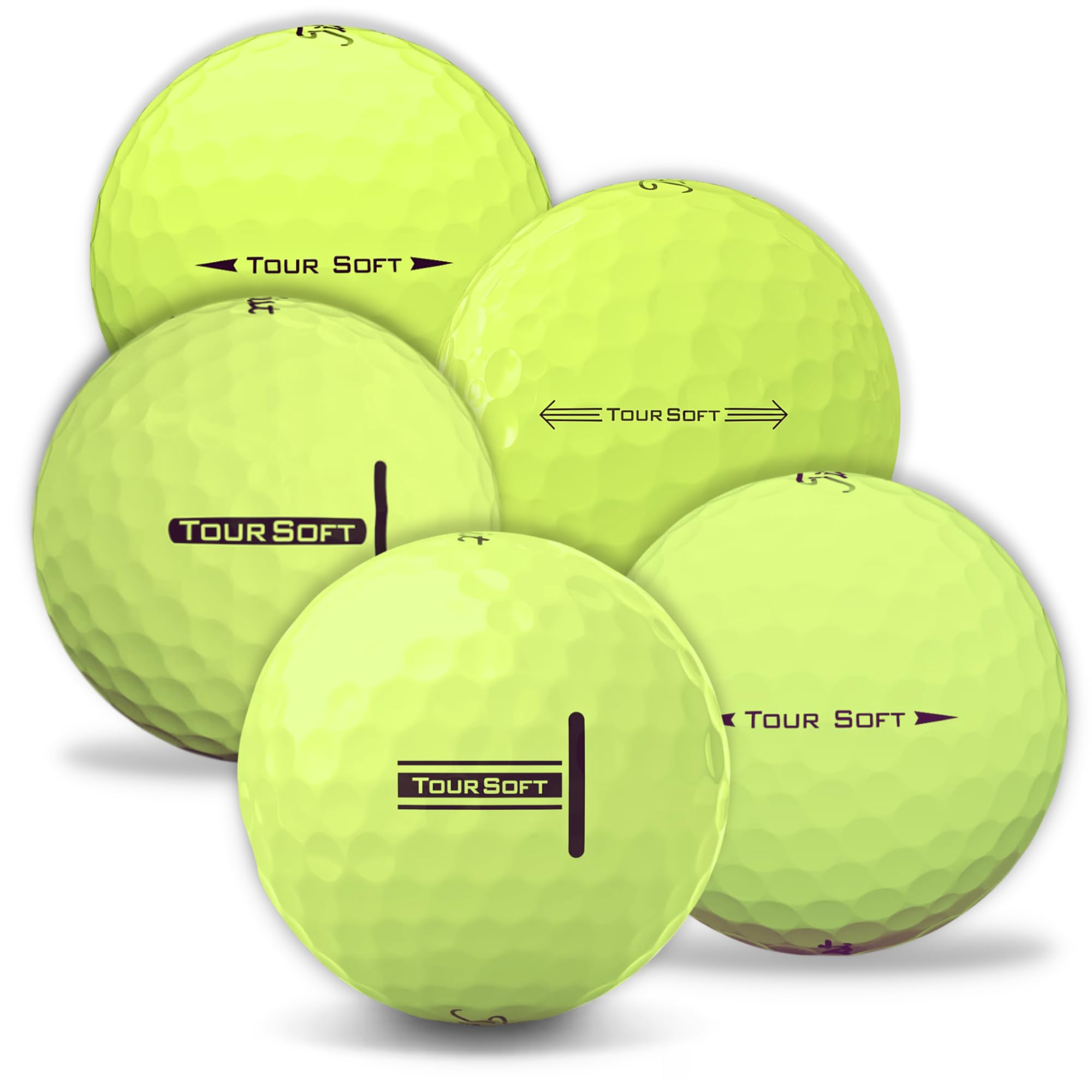 Golf Ball Monkey Recycled Golf Balls for Titleist Tour Soft Bulk