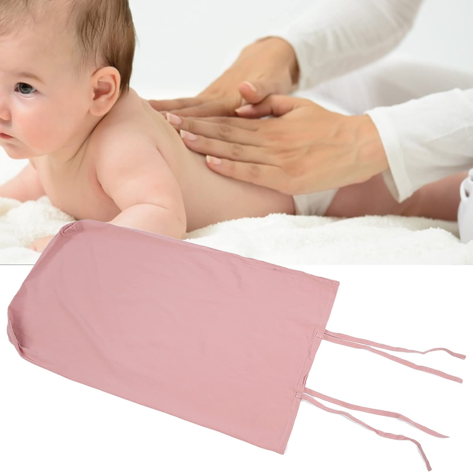 GOTOTOP Funda de almohada para cambiador de niñas y funda de cambiador suave y transpirable para recién nacidos para cambiar colchón (rosa)