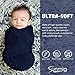 Sunmig Newborn Baby Stretch Wrap Photo Props Wrap-Baby Photography Props (Navy)