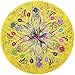 Bgraamiens Puzzle- The Big Bang of Color -1000 Pieces Rich Color Round Mandala Puzzle Color Challenge Jigsaw Puzzles for Adults and Kids