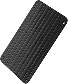Efficient Thawing Plate Home Cooking Gadget for Frosty Food Aluminum Defroster Tray for Meat Chicken and More Quick Thawing Plate