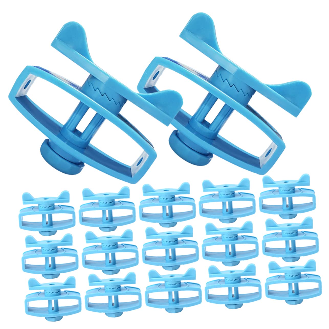 DOITOOL 24pezzi Tensionatori Plastica Per Filo Elettrico Isolatori E Tendifilo Per Recinzioni Elettriche Per Bestiame Accessori Per Recinzione Elettrica E Fai Da Te