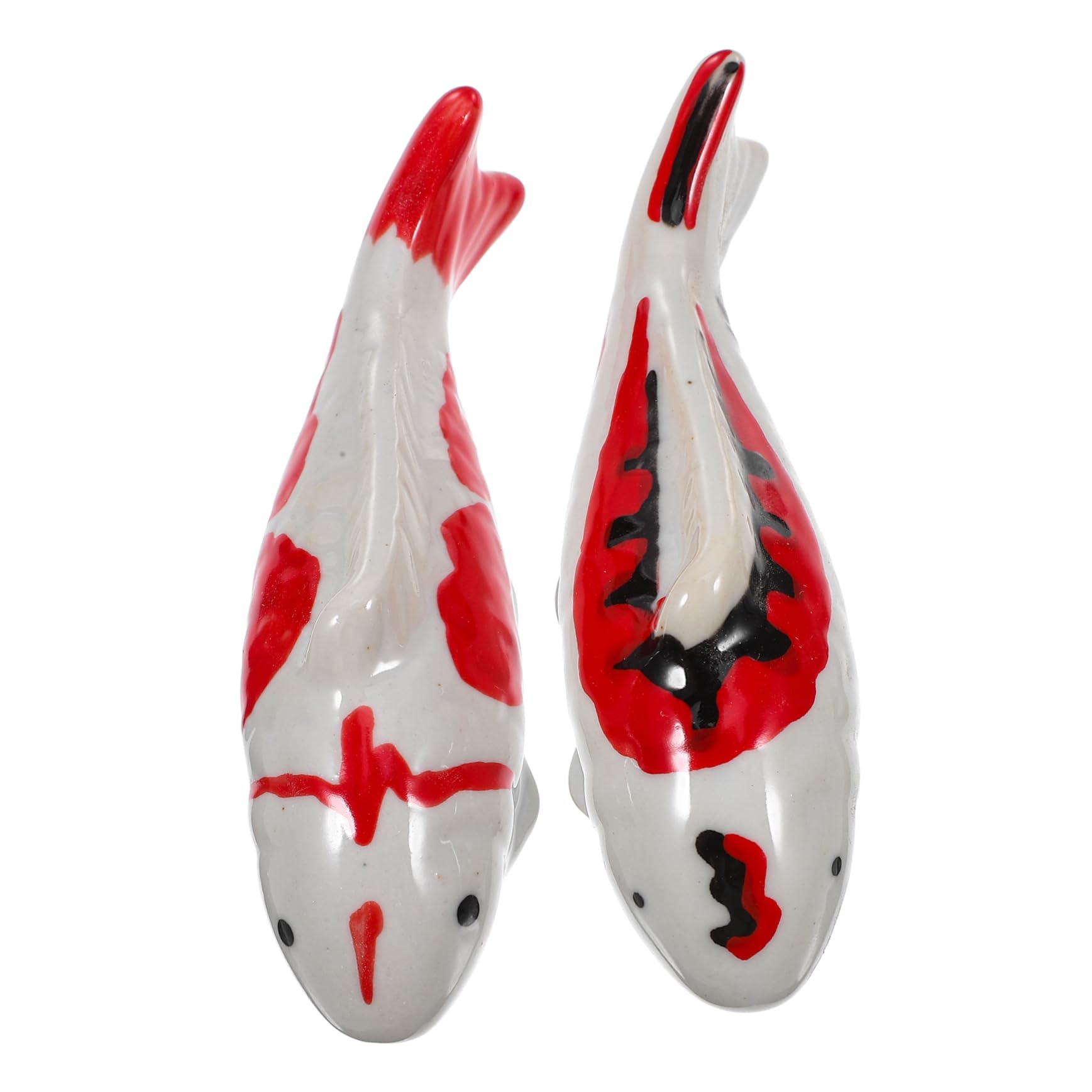 MAGICLULU 5 Ensembles Ornements De Poissons Flottants pour Figurine Poisson D'aquarium Petite Figurine De Poisson Koi Décoration De Poisson Flottant Ornement De Bassin 2 Pièces * 5