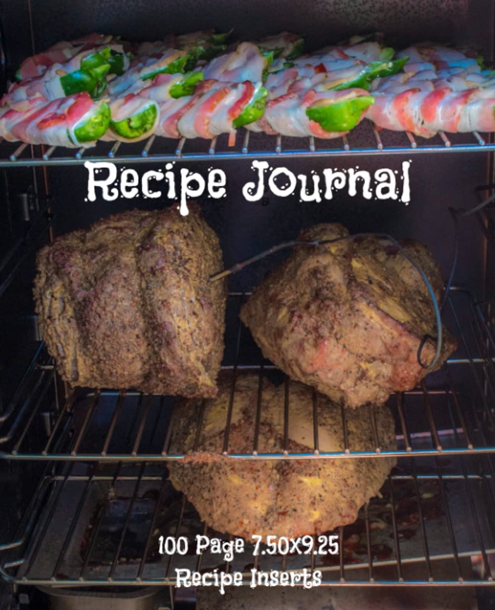 Recipe Journal with 100 Pre-designed Page inserts.