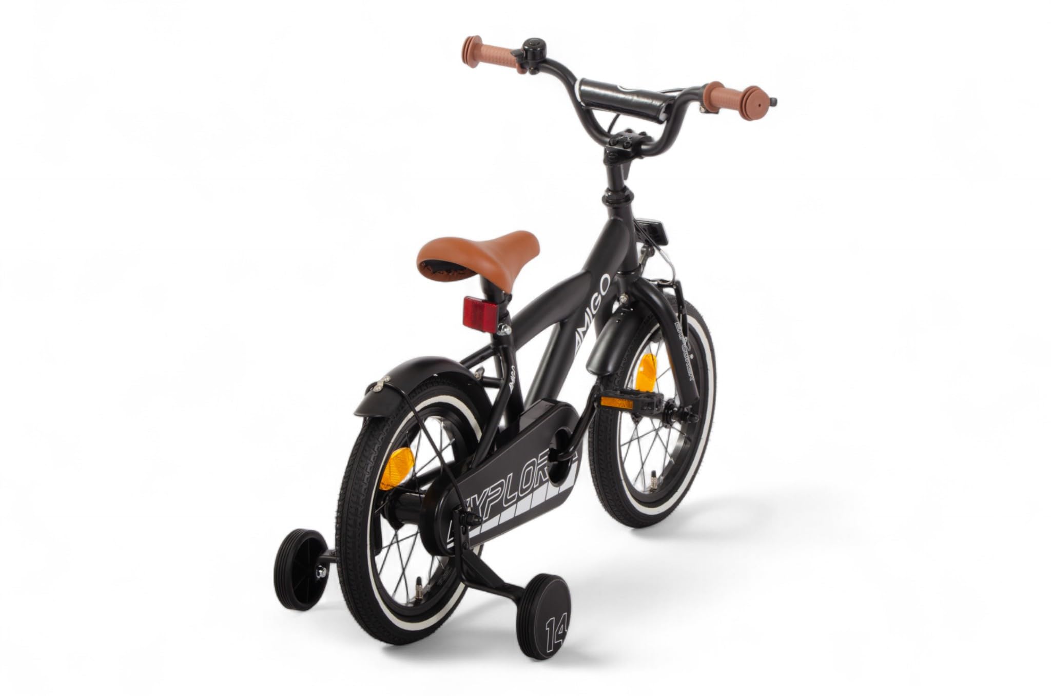 Bachtenkirch Pepp, kinderfiets, 14 inch, donkerblauw / violet