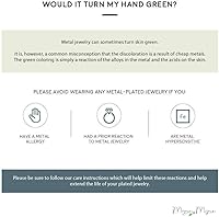 Vista 6 de MignonandMignon Personalized Custom Name Initial Disc Ring Gift For Her Mother's Day Gift - ROCB