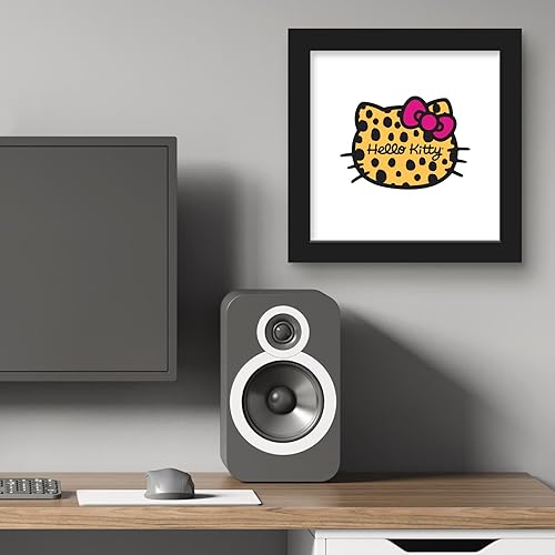 Miniatura 9 de Trends International Gallery Pops - Póster de pared de Sanrio Hello Kitty con cara de gatito de la selva Paradise, 12.00 x 12.00 pulgadas, lienzo