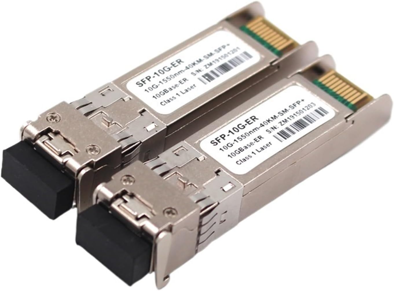 Compatible with H3C 10G multi-mode optical module dual-fiber SFP+ 10G 850nm optical module SFP-10G-SR 10G single-mode dual-fiber 10 40 80KM electrical port optical module ( Color : 10G 1550nm 40KM SFP