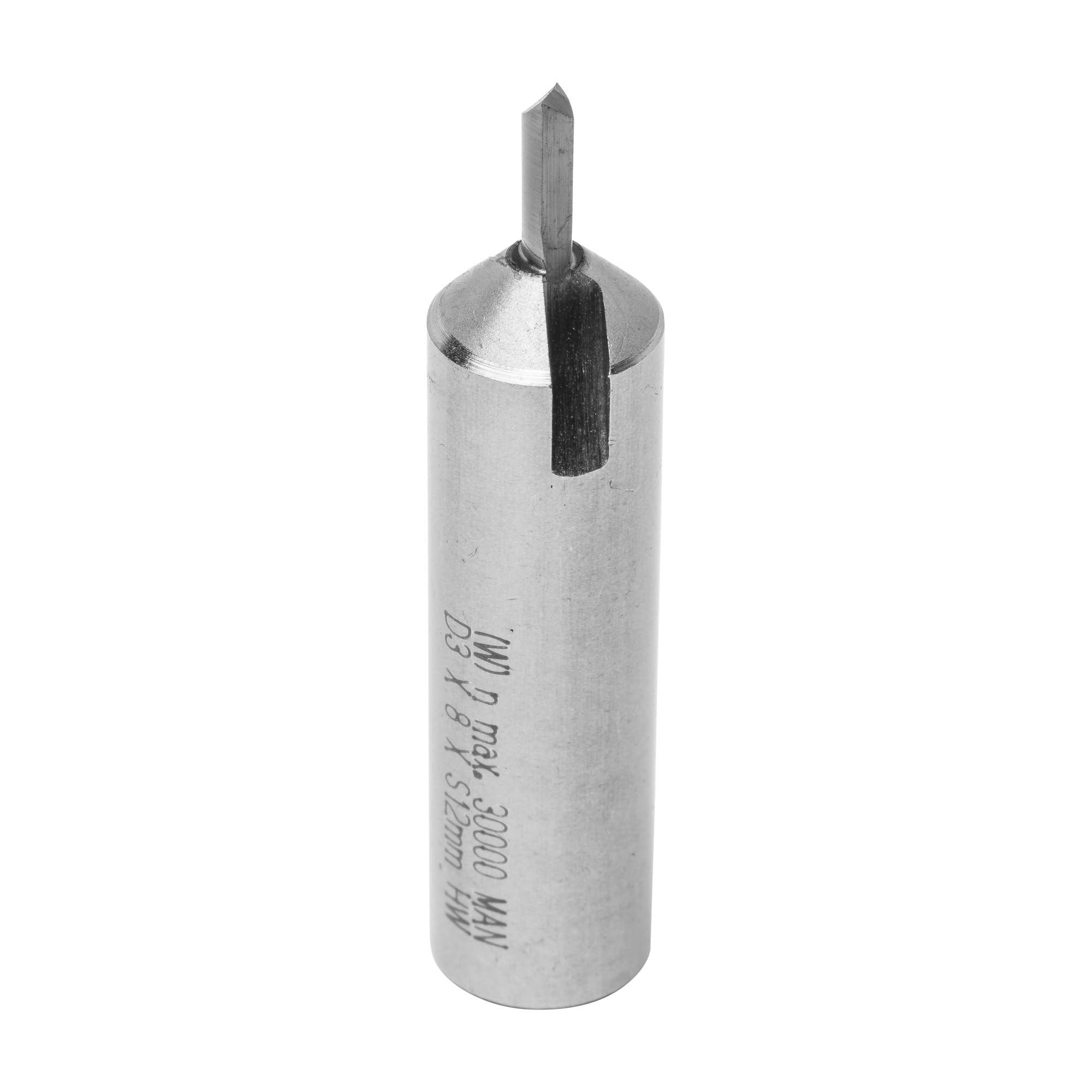 ENT 10222 Fresa per incastri caburo, gambo (S) 6 mm, diametro (D) 10 mm, NL 30 mm, SL 32 mm, GL 62 mm
