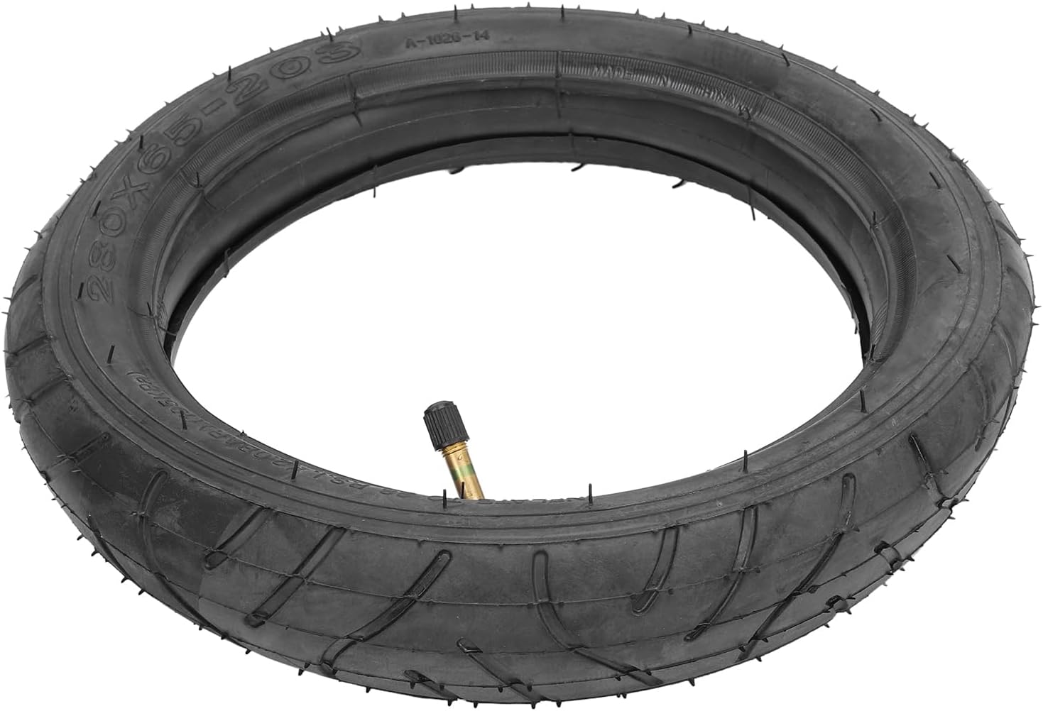 Tire with Tube Kids Tire Replacement with Inner Tube Inflatable, Rubber Material, Long Lasting for Baby Stroller