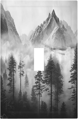 Miniatura 140 de Placa de pared de tortugas marinas, hierba oceánica, medusas, peces y algas marinas, placa de pared de doble palanca, cubierta de interruptor de luz