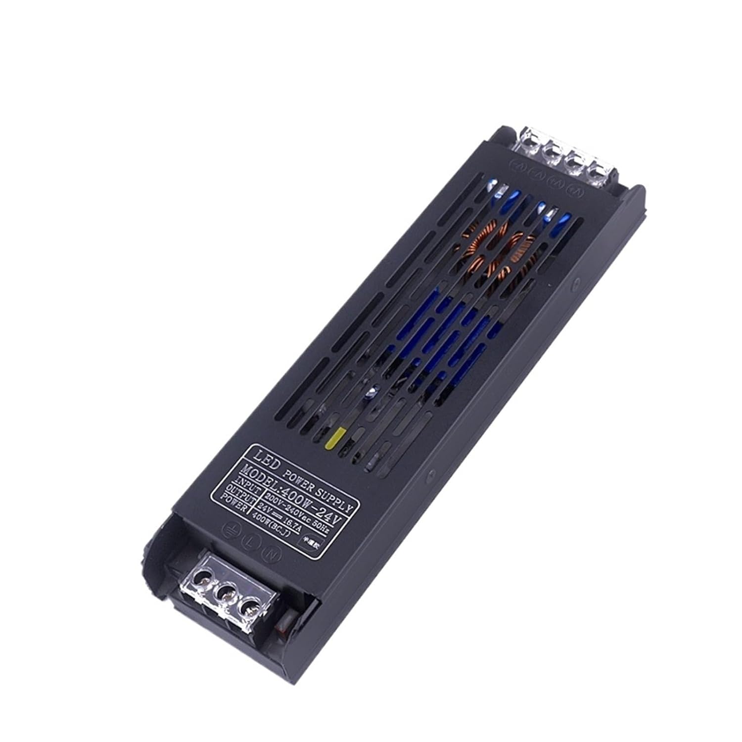 12v Ultra-Thin Light Box Switching Power Supply LED Light Strip Long Strip 3a5a DC Transformer 12v400w dimmable(24v-16.6a-400w)