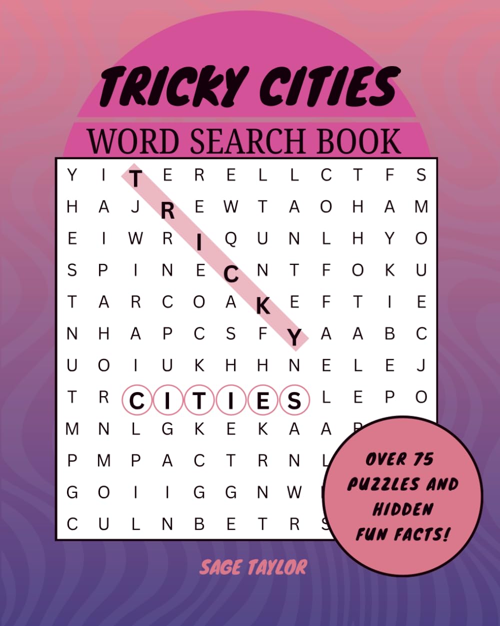 Tricky Cities: Word Search Book