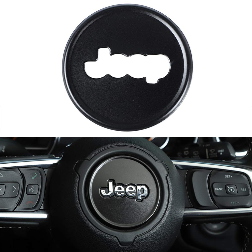 ジープ　JEEP ラングラー JL ステアリング ホイール トリム Amazon | ZTYCLI ステアリングホイールトリム ジープ ラングラー JL