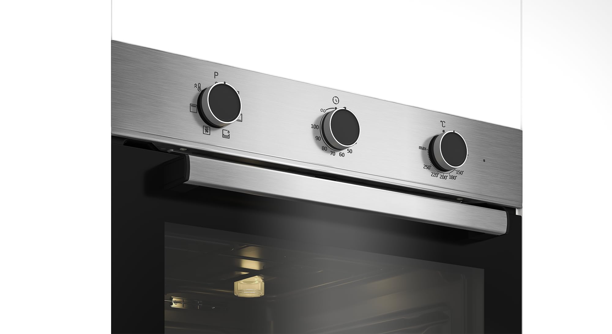BEKO Horno Multifunción Integrable BBIE12100XD: AeroPerfect 66 L Inox | Cocción uniforme AeroPerfect