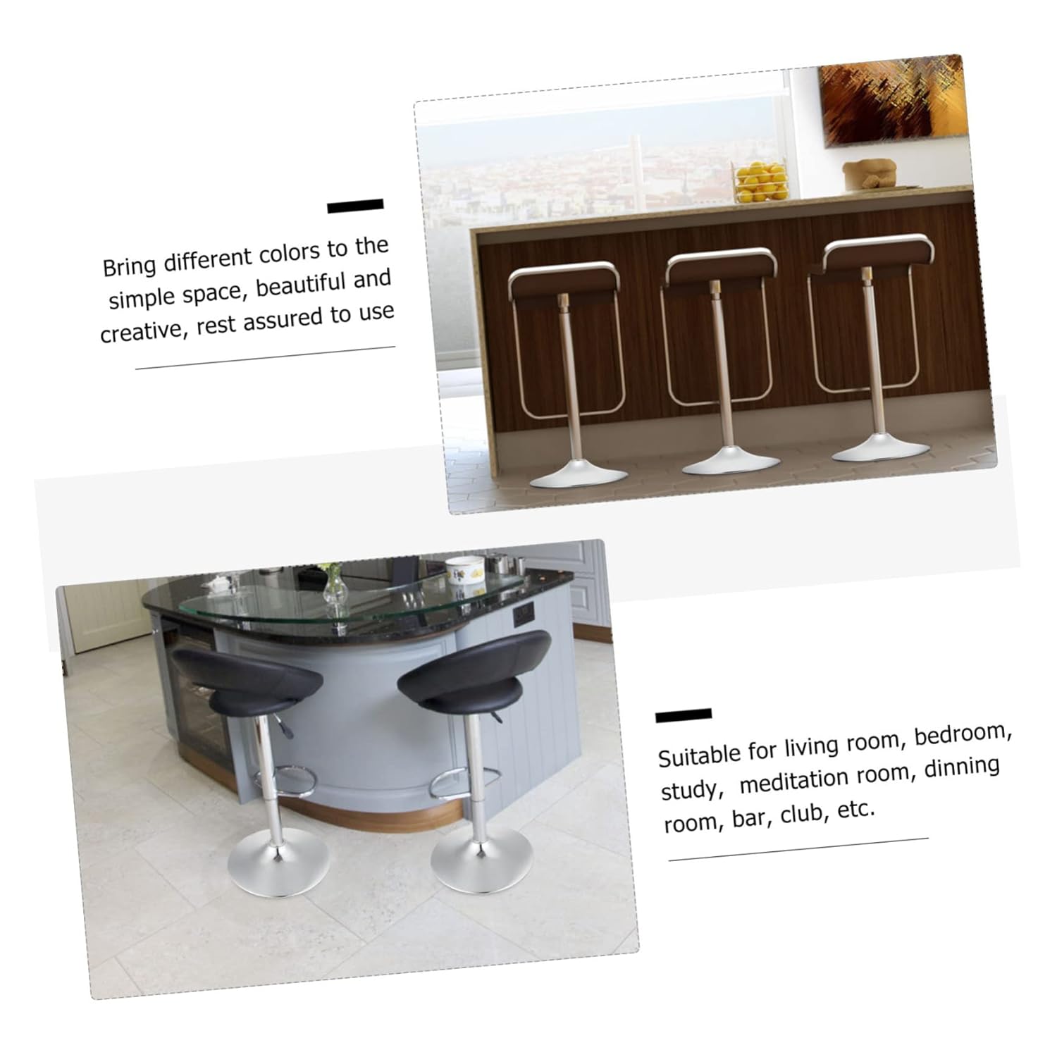 Amosfun 1Pc Round Table Base Practical Furniture Holding Base for Bar Club Home Decor Versatile Table Chassis for Living Bedroom Dining