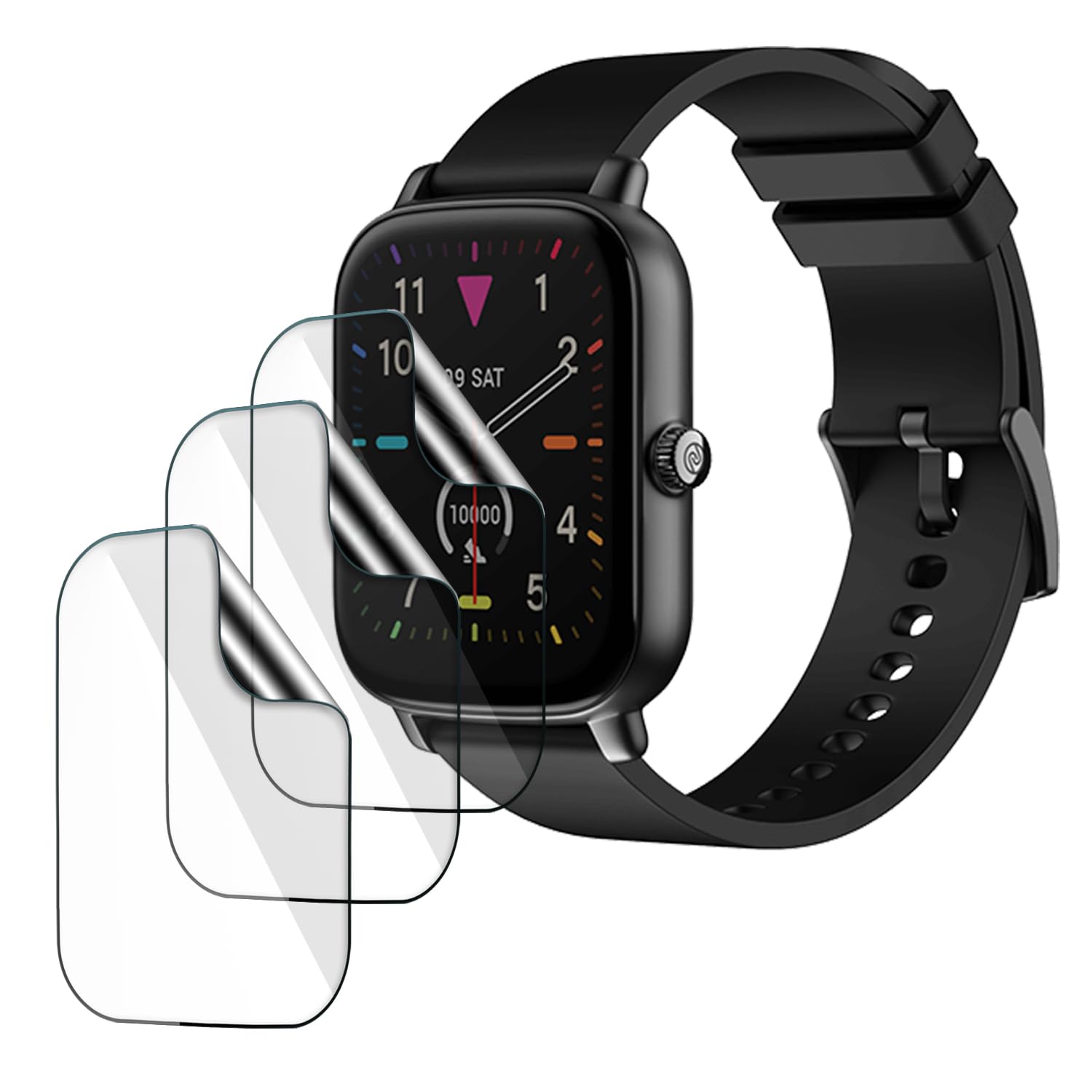 FCS smart watch screen guard membrane for Noise ColorFit Icon 2