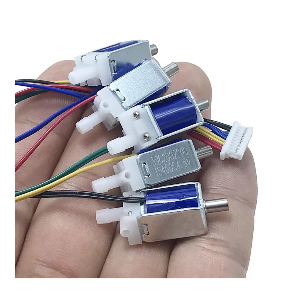1PCS Air Valve Normally Open Solenoid Valves DC 3.7V 5V 6V N/O Electromagnetic Exhaust Switch