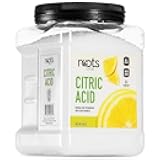 Roots Circle All-Natural Citric Acid | 1 Pack - 1.87 Pounds | Kosher for Passover | Food-Grade Flavor Enhancer, Household Cleaner & Preservative | for Skincare, Cooking, Baking, Bath Bombs