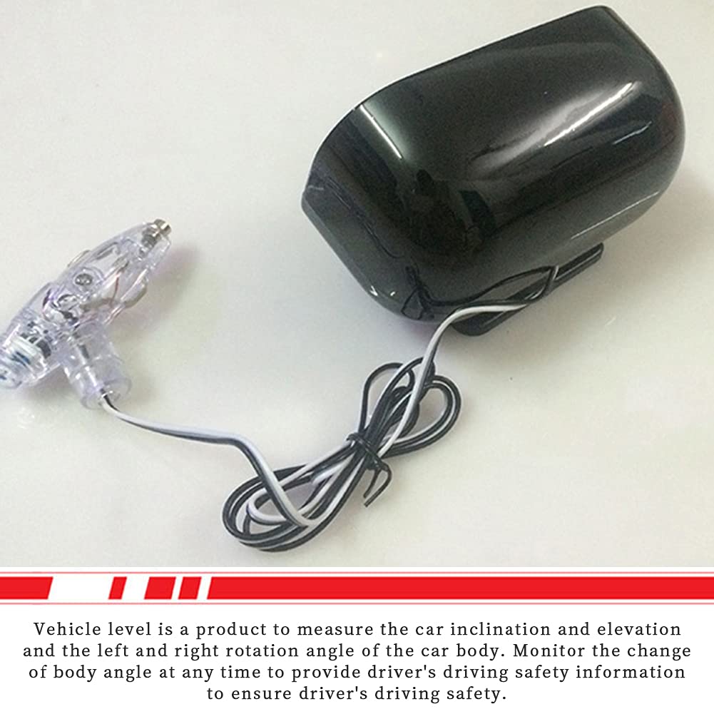 Clinometro per auto Inclinometro Bussola Indicatore di pendenza con luce LED