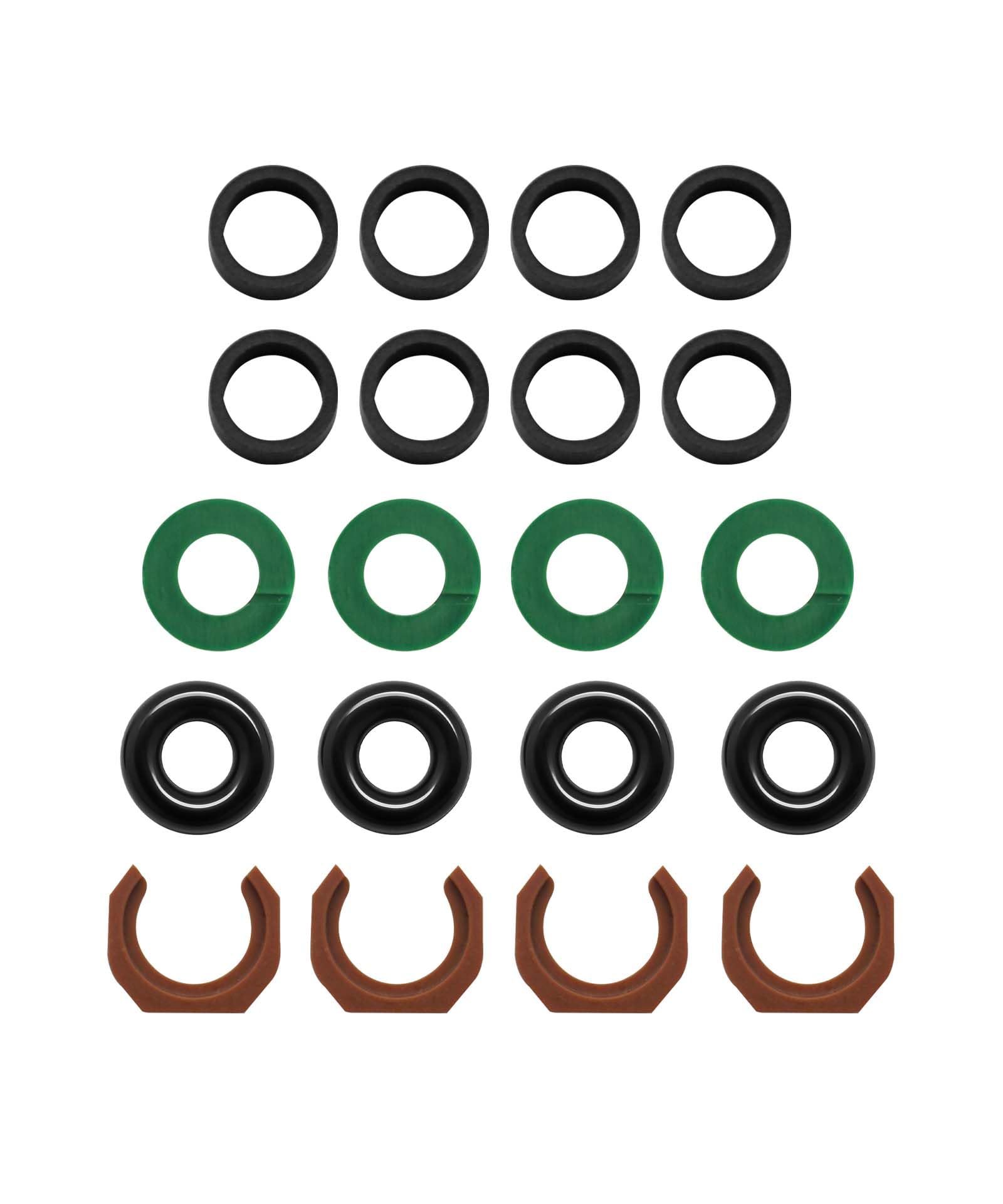 4 Sets 55577403 Fuel Injector Seal Kit