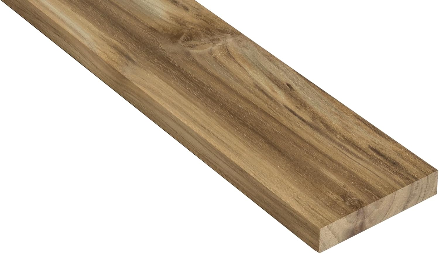 Teak Thin Stock Lumber 3/4" x 4" x 24", Hardwood for Cutting Boards, Outdoor Furniture, Boat Trim, Panels - TEAK75X4X24